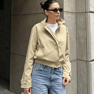 Carla High Neck Zip Jakke