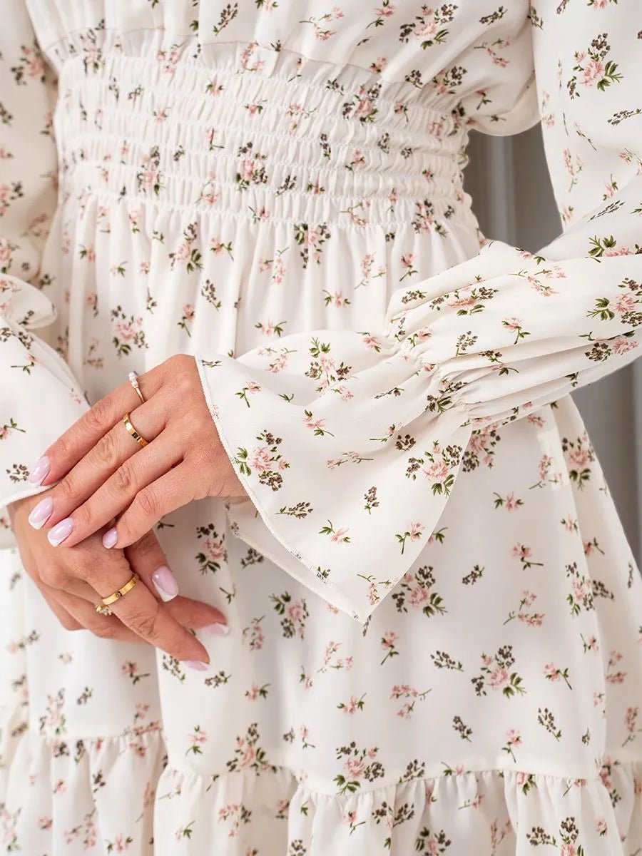 ZEYA - Cecile Off - Shoulder Ruffled Mini Dress