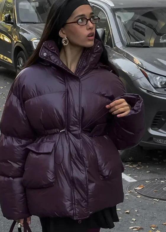 ZEYA - Charlotte Glossy Puffer Jacket