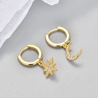 Clara Blomster Hoop Piercing