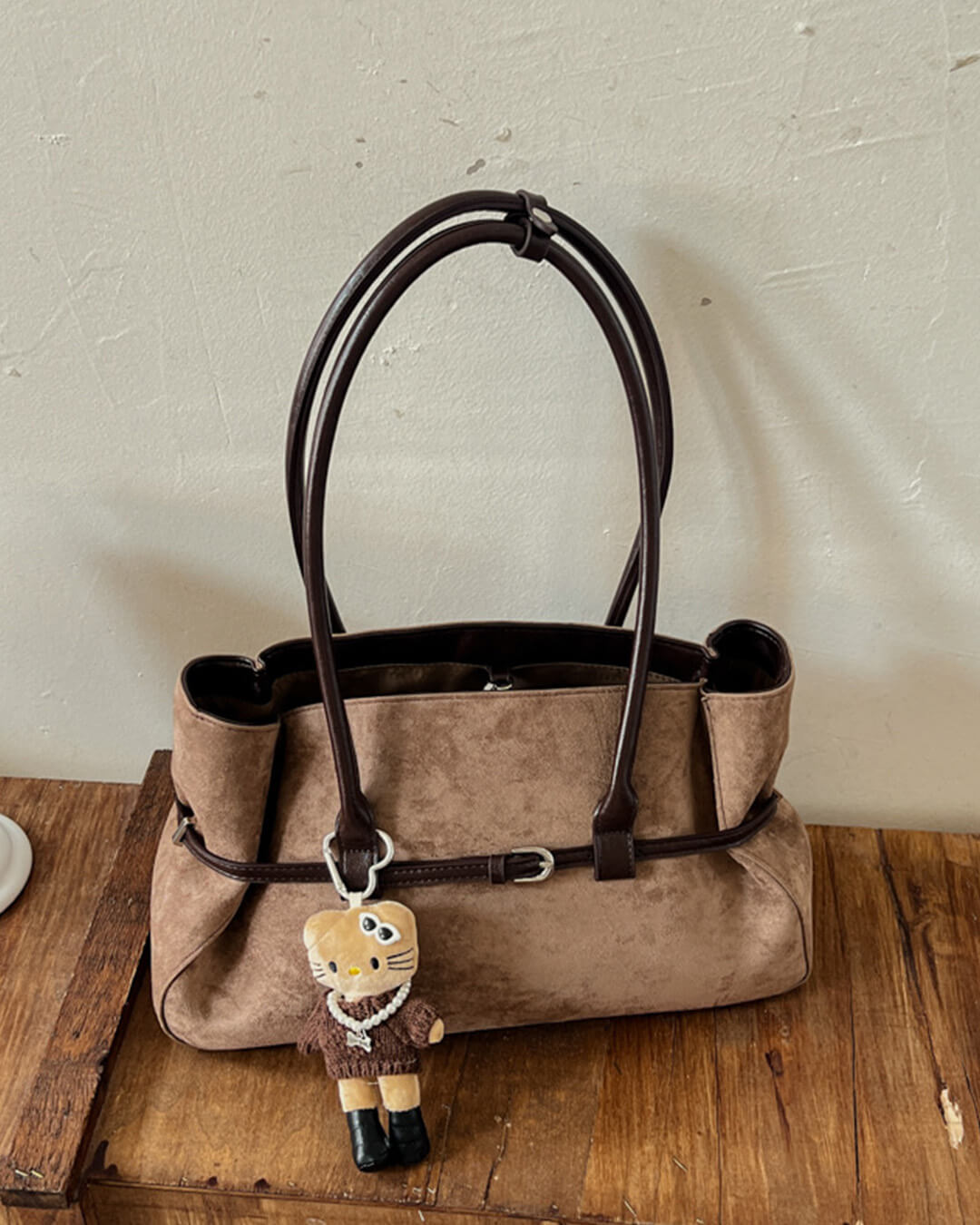 ZEYA - Daniela Belted Tote Bag