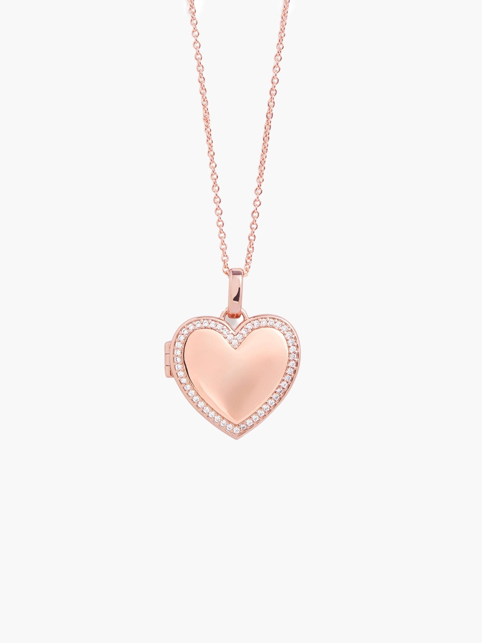 ZEYA - Dara Heart Locker Necklace