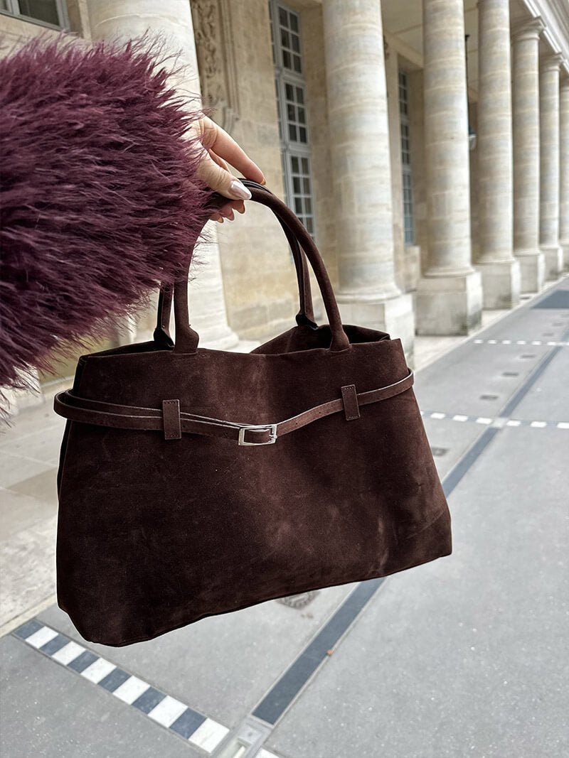 ZEYA - Delia Suede Bag