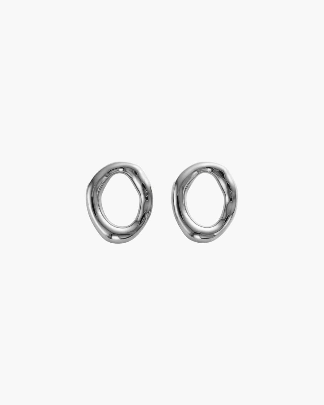ZEYA - Delilah Round Circle Earrings
