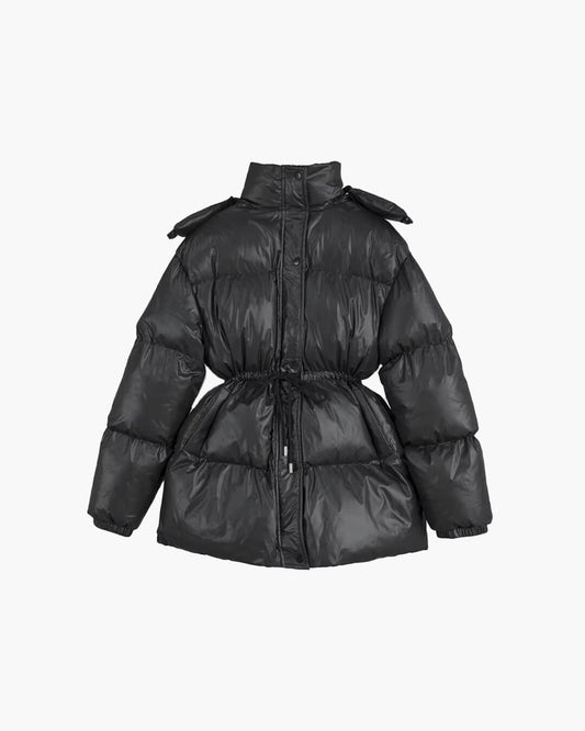 ZEYA - Elaine Drawstring Hooded Puffer Coat