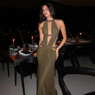 Emilia Halter Maxi Kjole