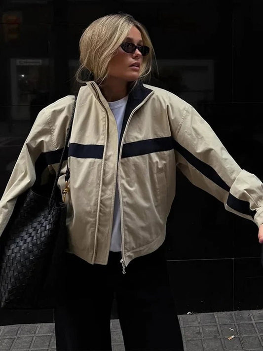 ZEYA - Emilia Oversized Bomber Jacket