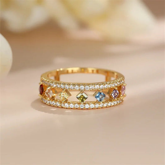 ZEYA - Emily Rainbow Ring