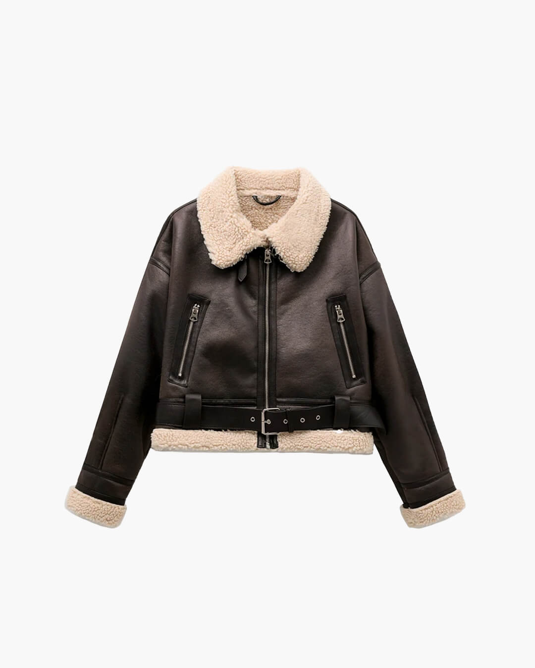 ZEYA - Emma Faux Leather Jacket