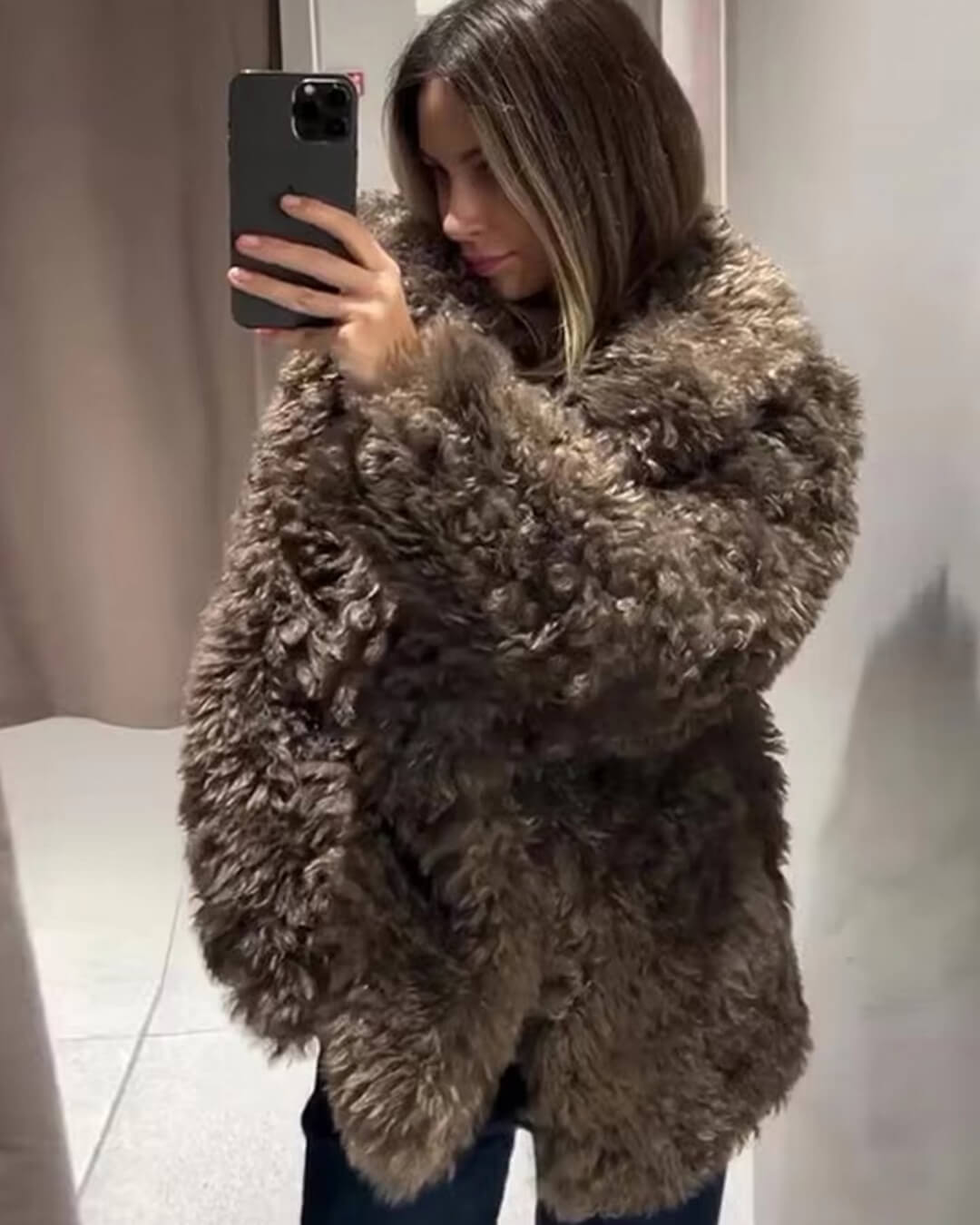ZEYA - Esmeralda Faux Fur Jacket