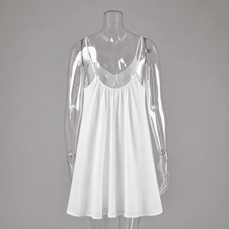 ZEYA - Esra Spaghetti Strap Flowy Mini Dress