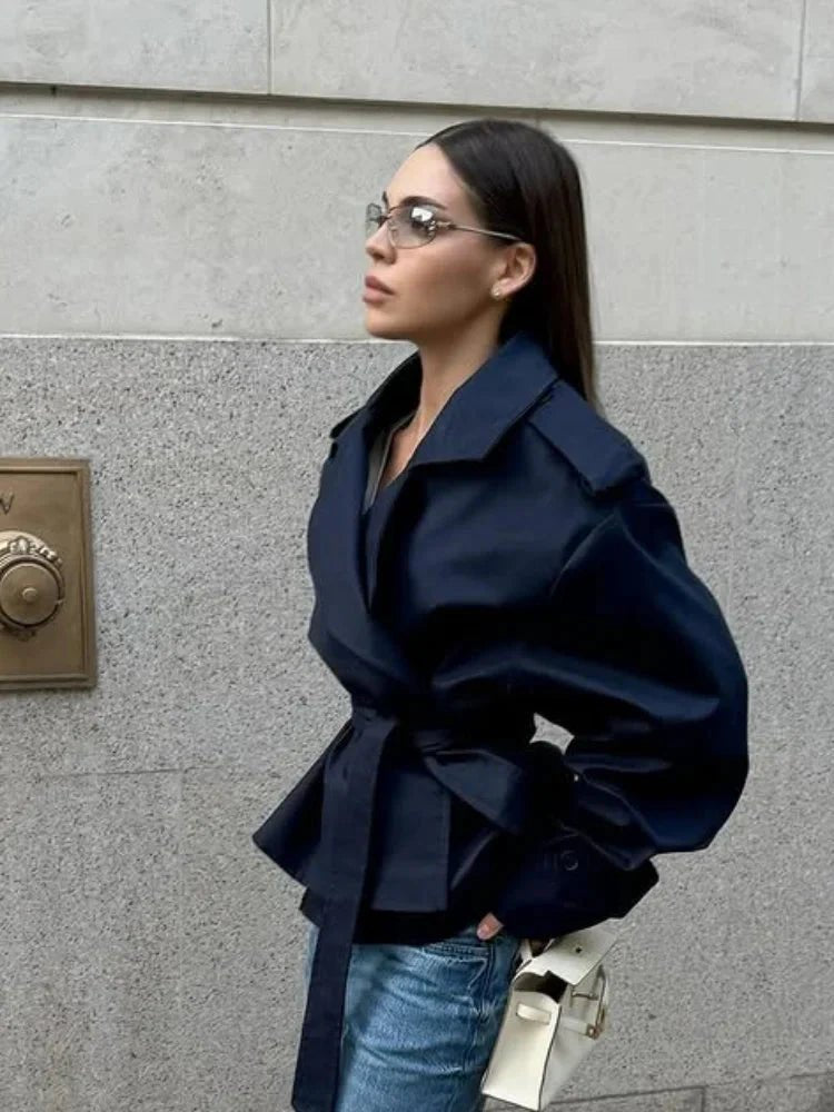 ZEYA - Fabienne Oversized Belted Trench Coat