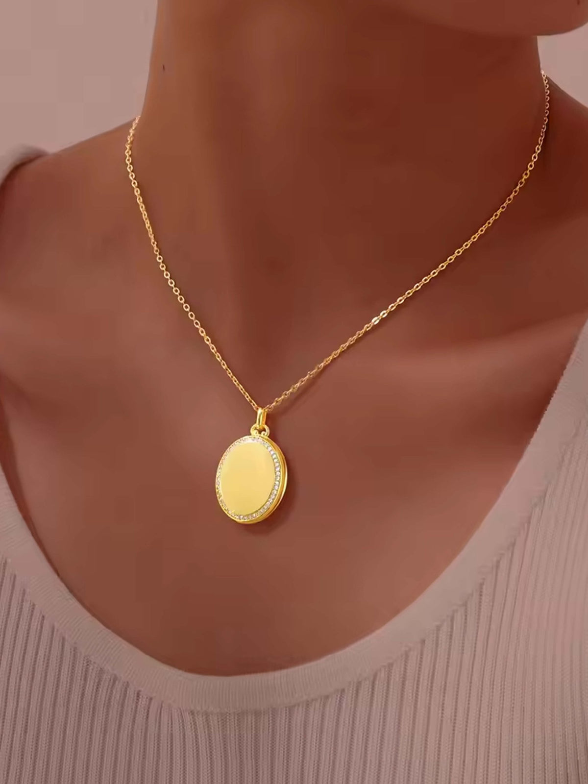 ZEYA - Faye Locker Necklace