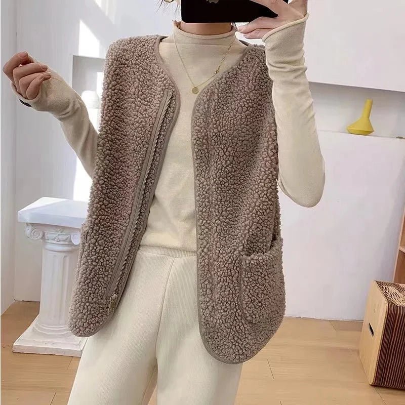 ZEYA - Fiona Fleece Vest Jacket