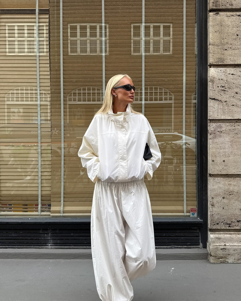 ZEYA - Fiona Funnel Neck Windbreaker Jacket