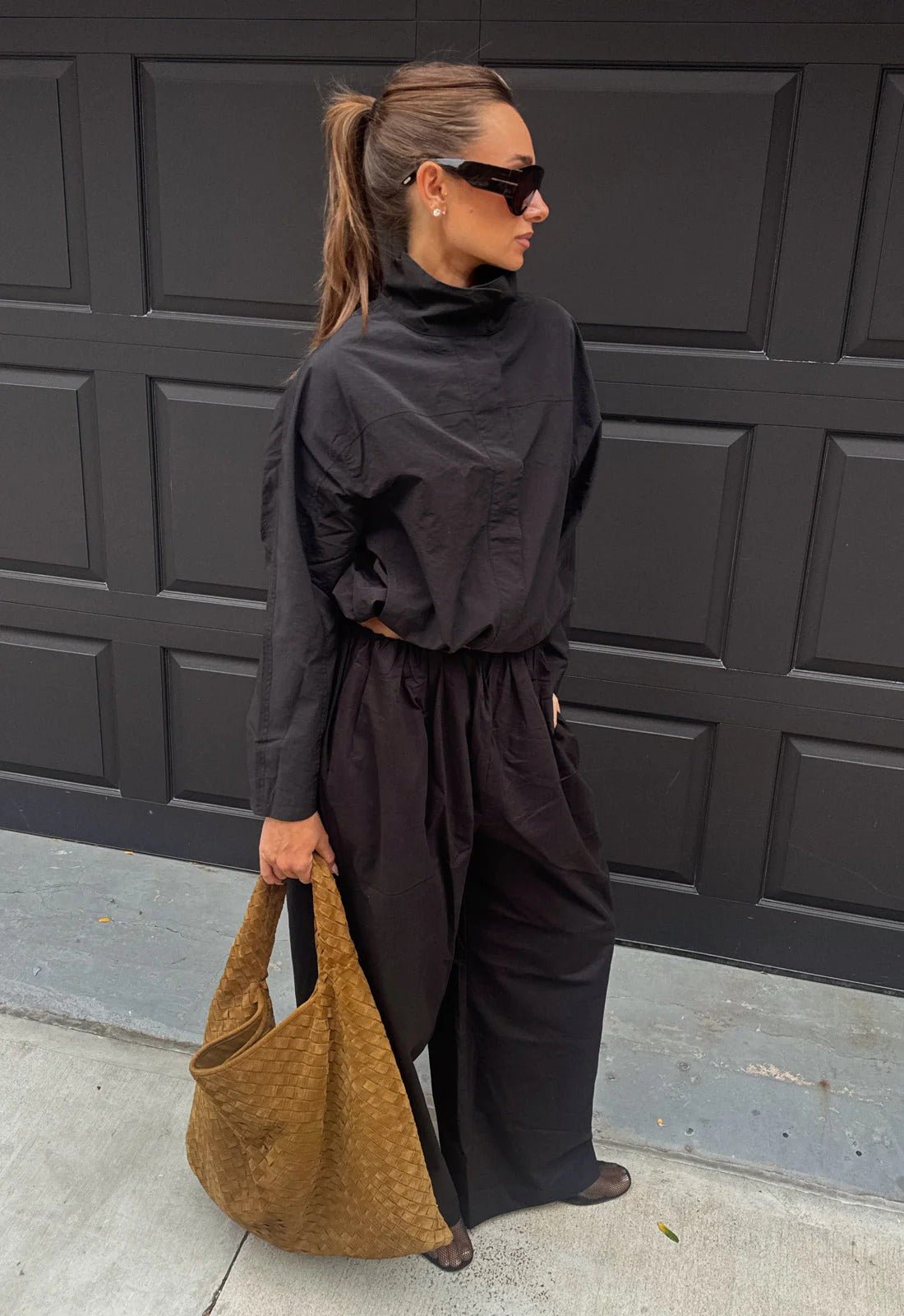 ZEYA - Fiona Funnel Neck Windbreaker Jacket