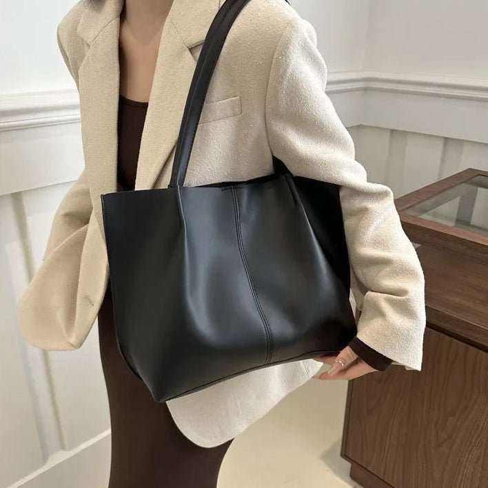 ZEYA - Francesca Faux Leather Tote Bag