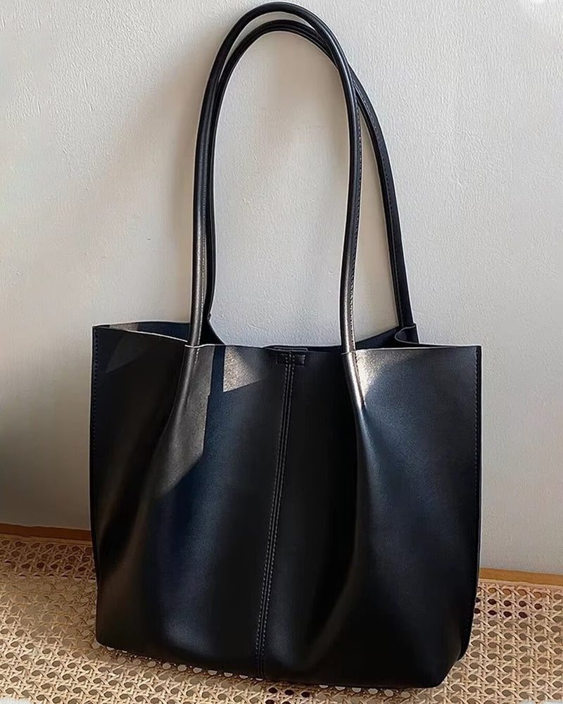 ZEYA - Francesca Faux Leather Tote Bag