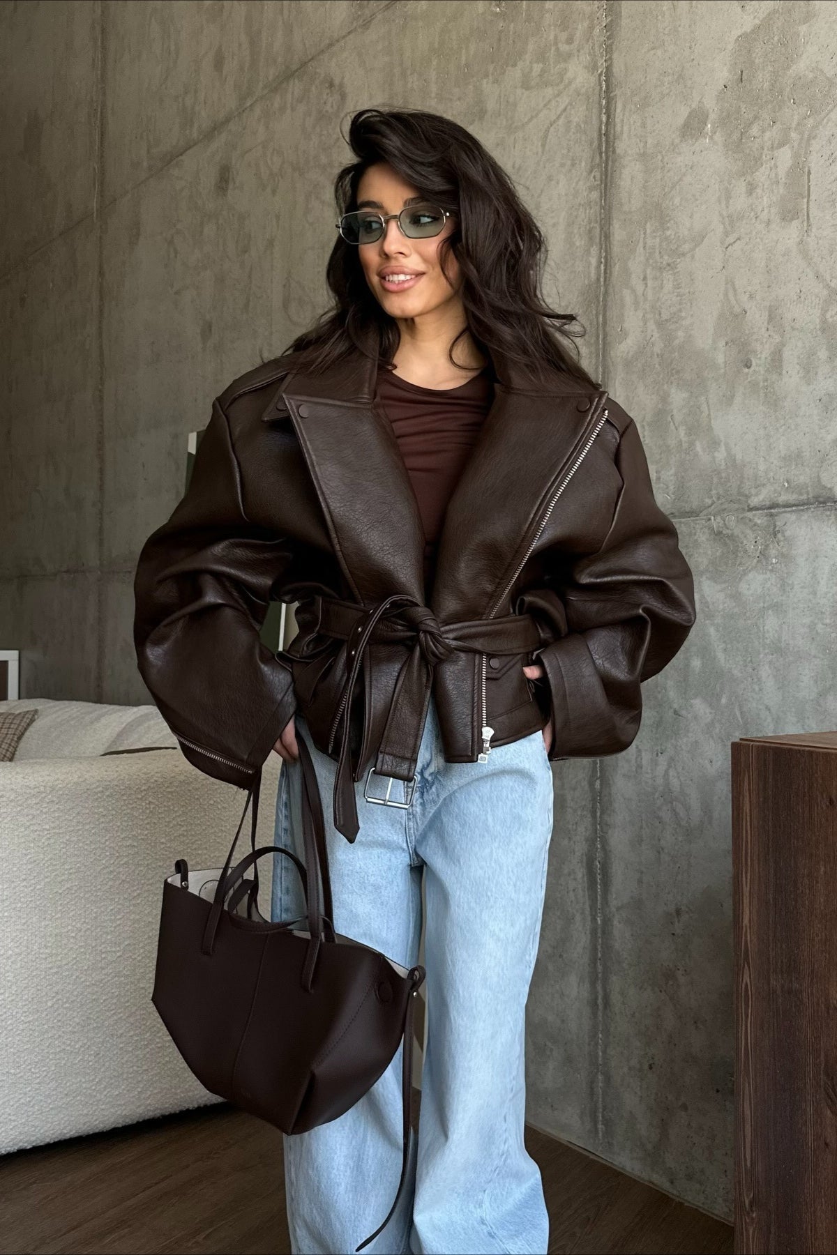 ZEYA - Georgia Vegan Leather Jacket