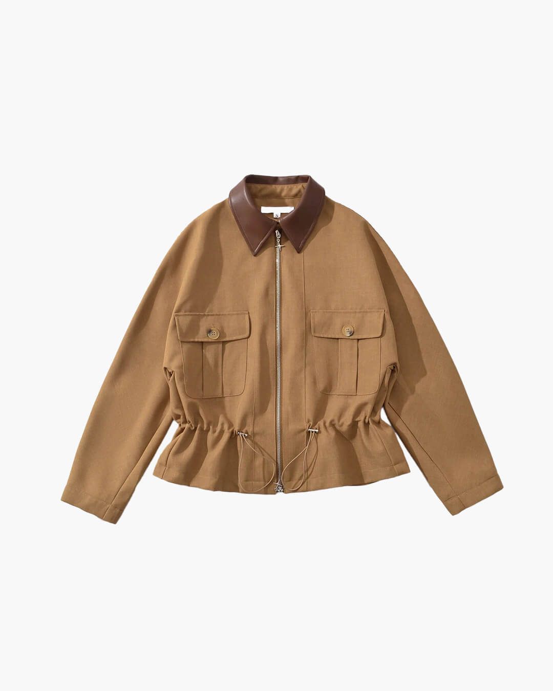 Emilia Flagermusærmet Zip-up Jakke