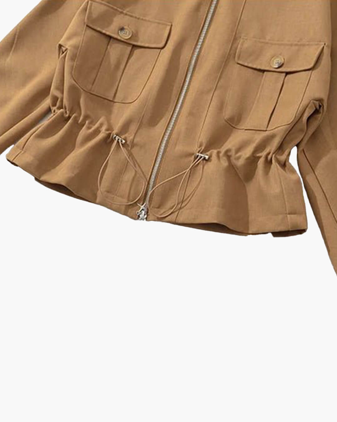 Emilia Flagermusærmet Zip-up Jakke