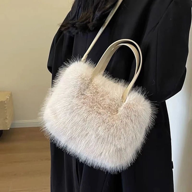 ZEYA - Giselle Faux Fur Crossbody Bag