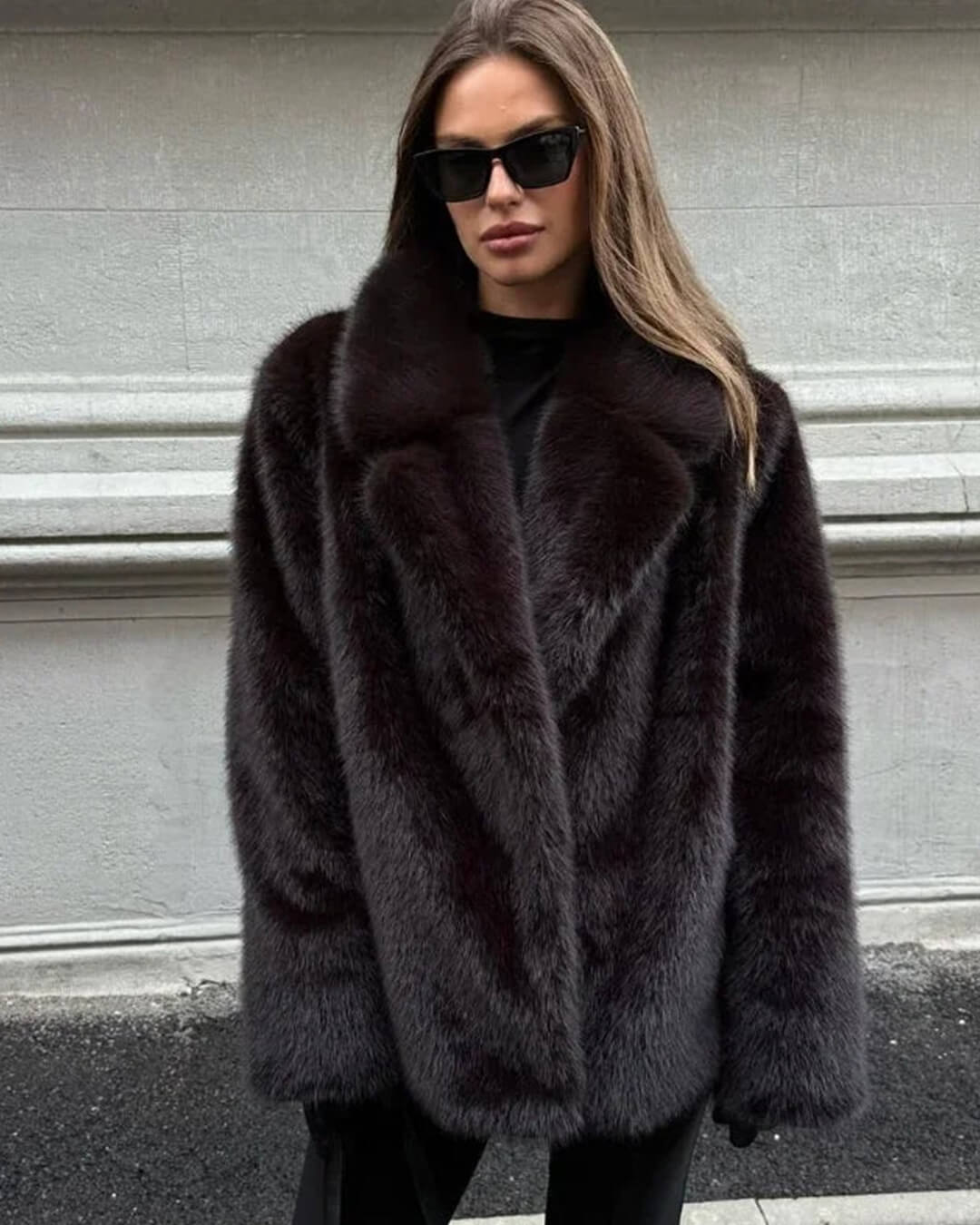 ZEYA - Greta Faux Fur Coat