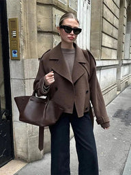 Hannah snørelukket trenchcoat