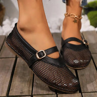 Indra Mesh Rem Ballet Flats