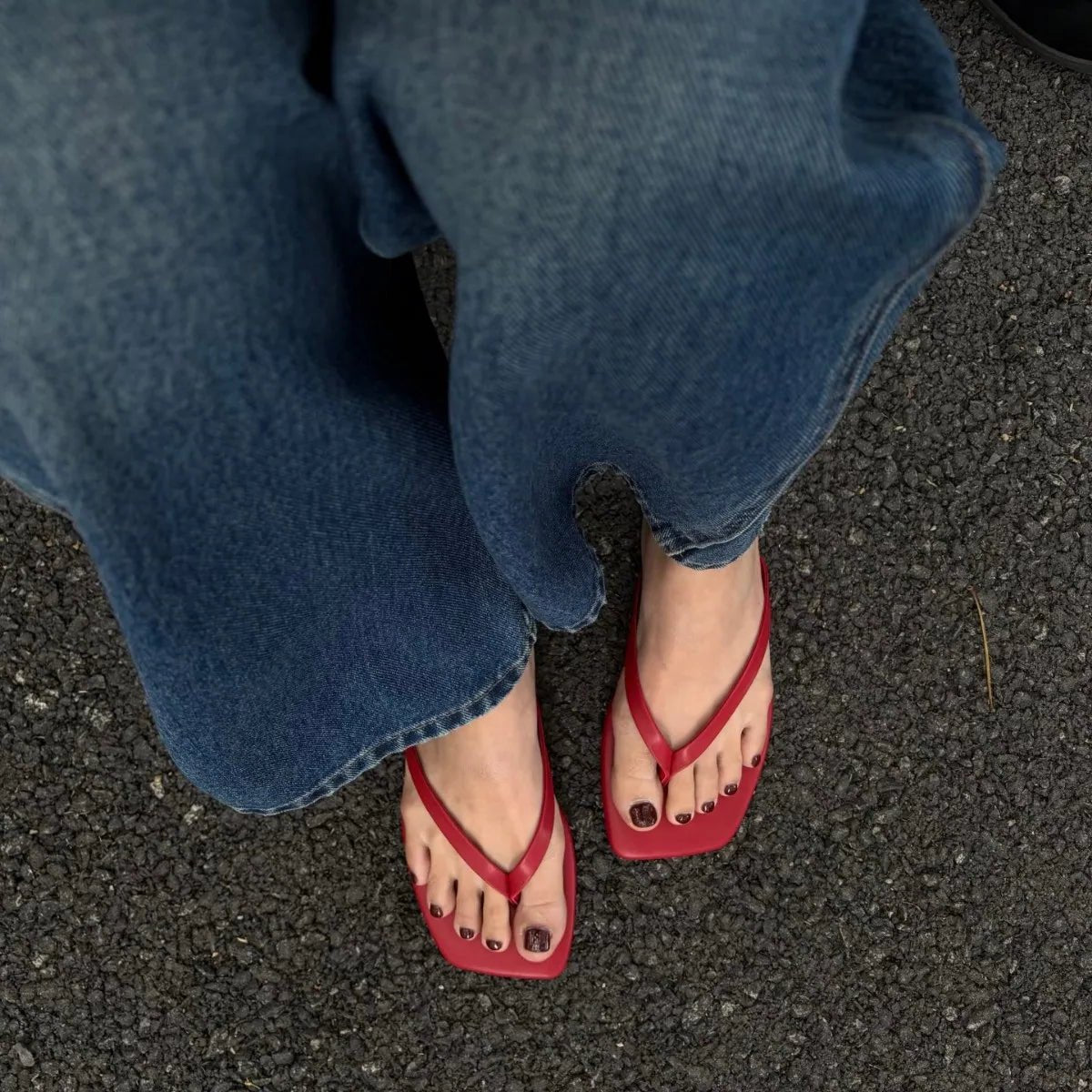 ZEYA - Iris Square-Toe Beach Sandal