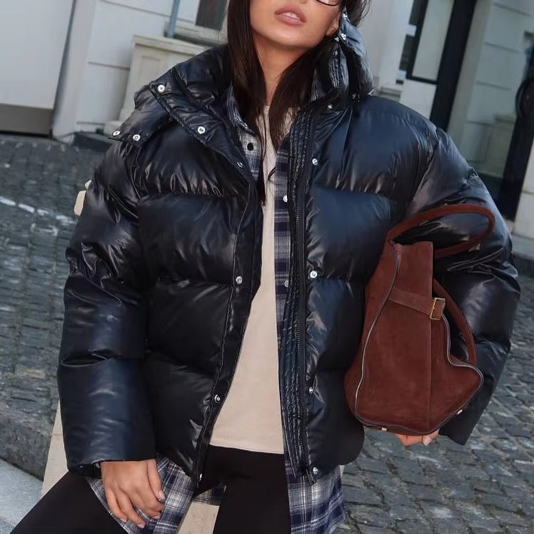 ZEYA - Jade Shiny Puffer Jacket