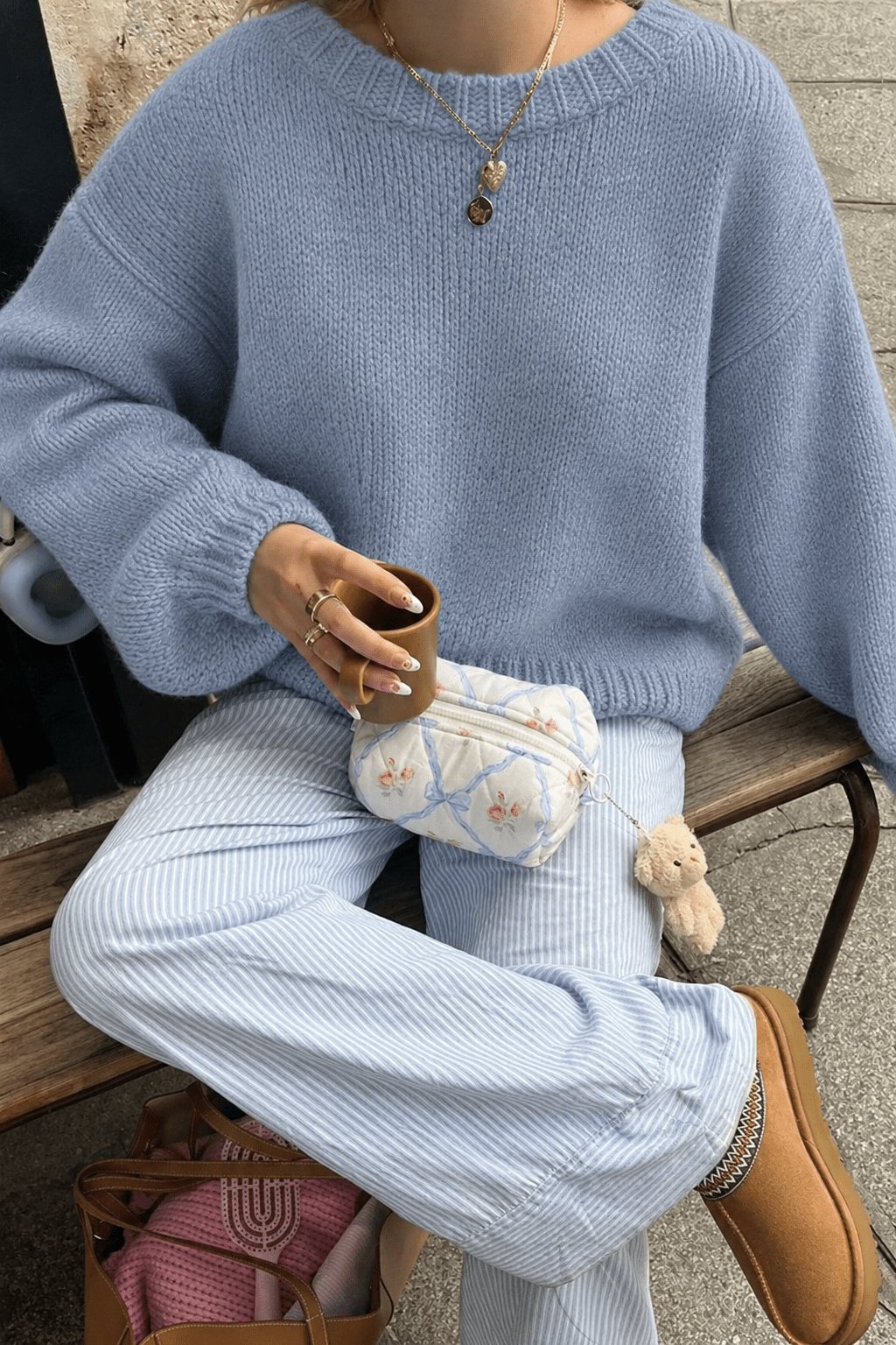 ZEYA - Jameela Loose Knit Sweater