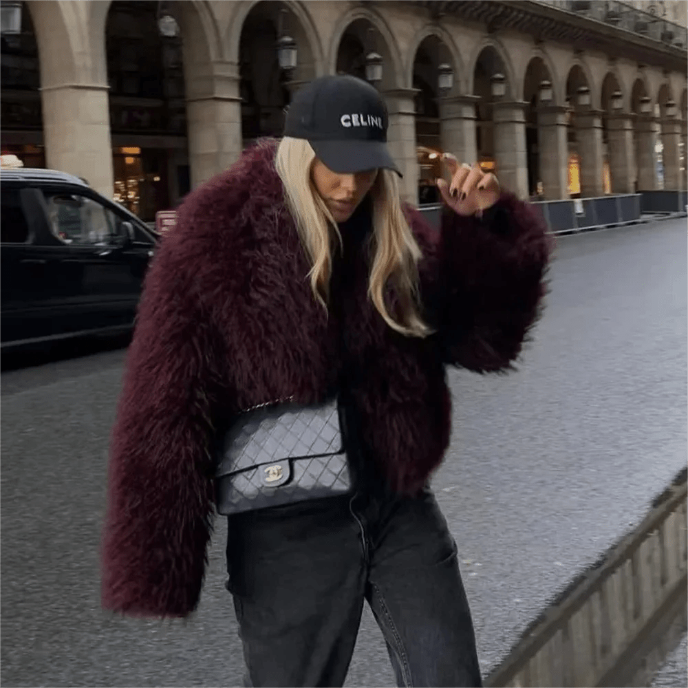 ZEYA - Jocelyn Cozy Faux Fur Coat