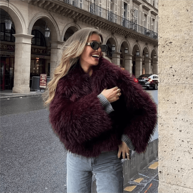 ZEYA - Jocelyn Cozy Faux Fur Coat