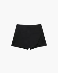 Jolina Højtaljet Asymmetrisk Skort