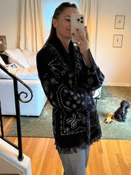 Judy Lang Frynset Cardigan
