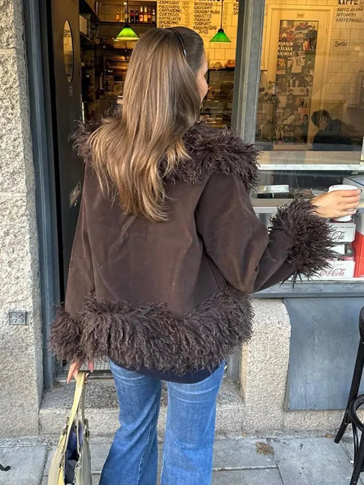 ZEYA - Kathy Plush Faux Fur Coat