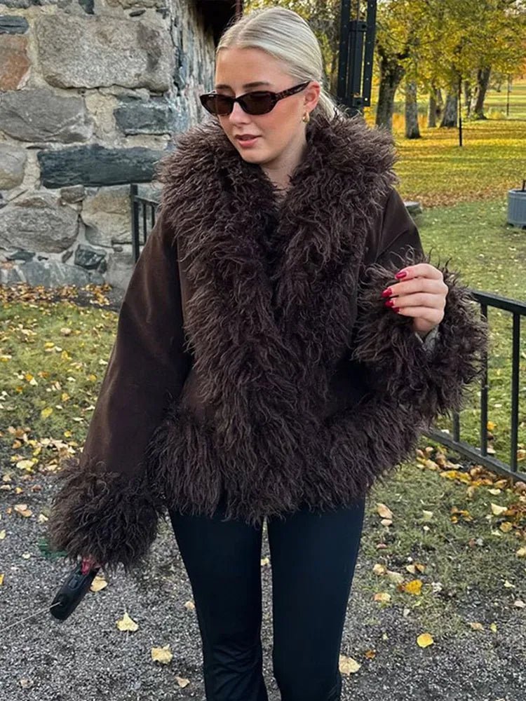 ZEYA - Kathy Plush Faux Fur Coat