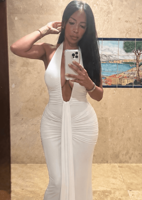 ZEYA - Kelly Halter Ruched Maxi Dress