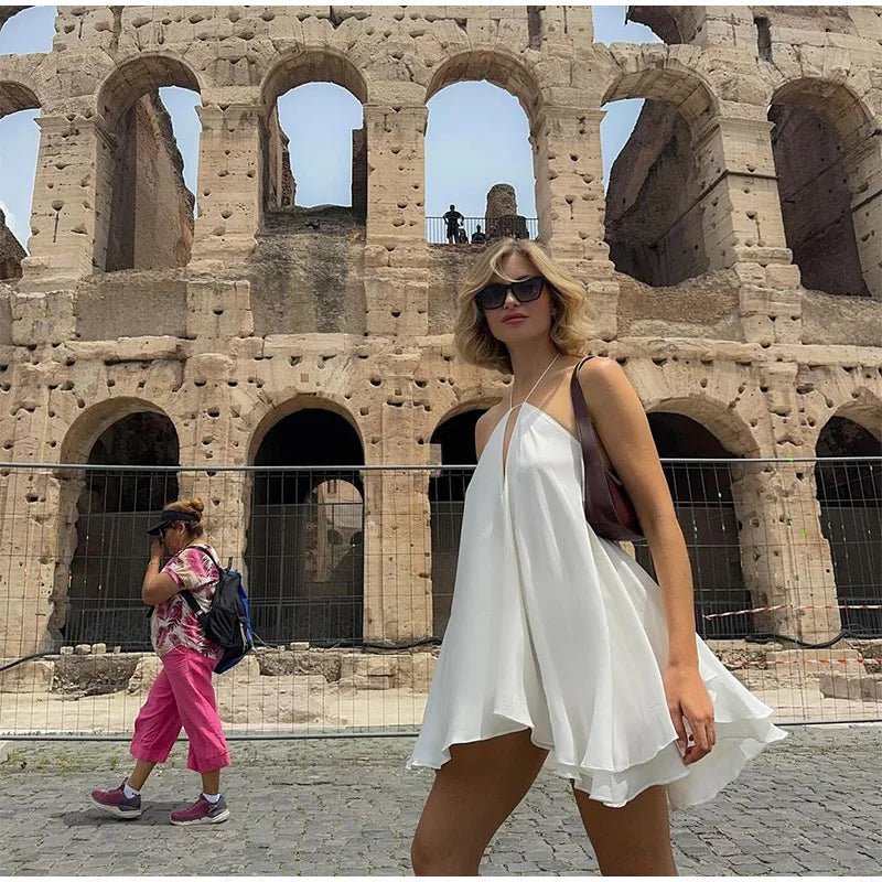 ZEYA - Krissi Halter Mini Dress