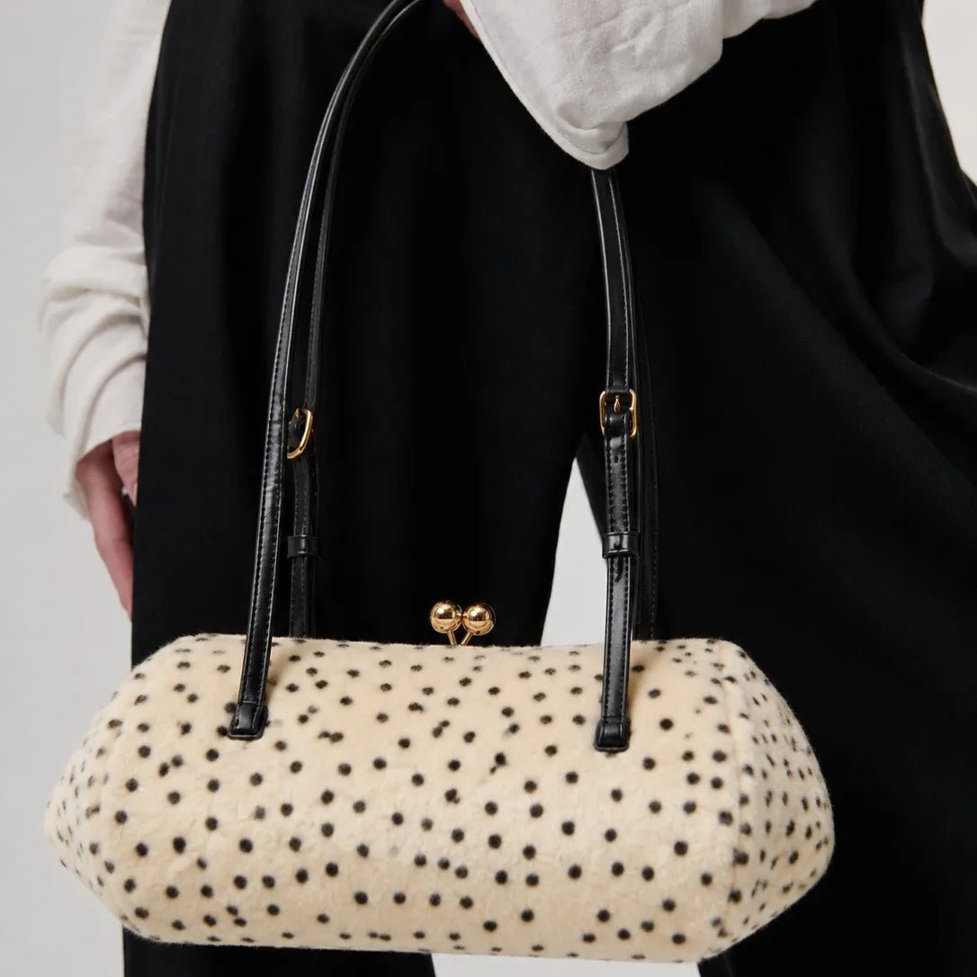 ZEYA - Layla Cheetah Faux Fur Shoulder Bag