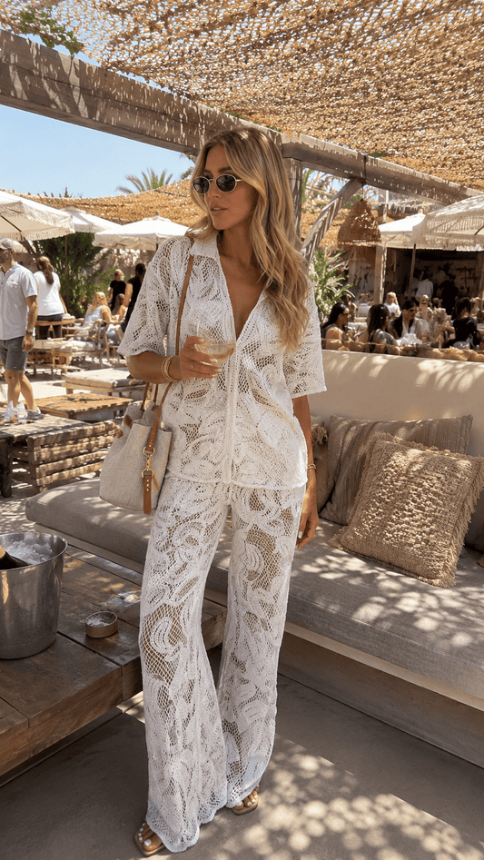 ZEYA - Leah Crochet Co-ord Set
