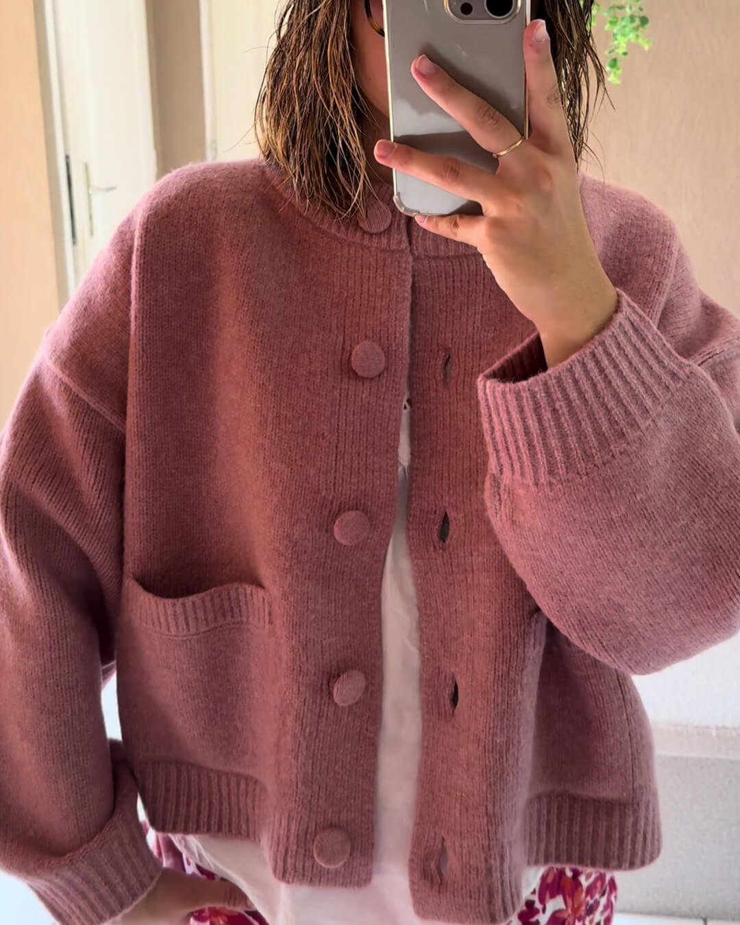 ZEYA - Leah Thick Knitted Cardigan