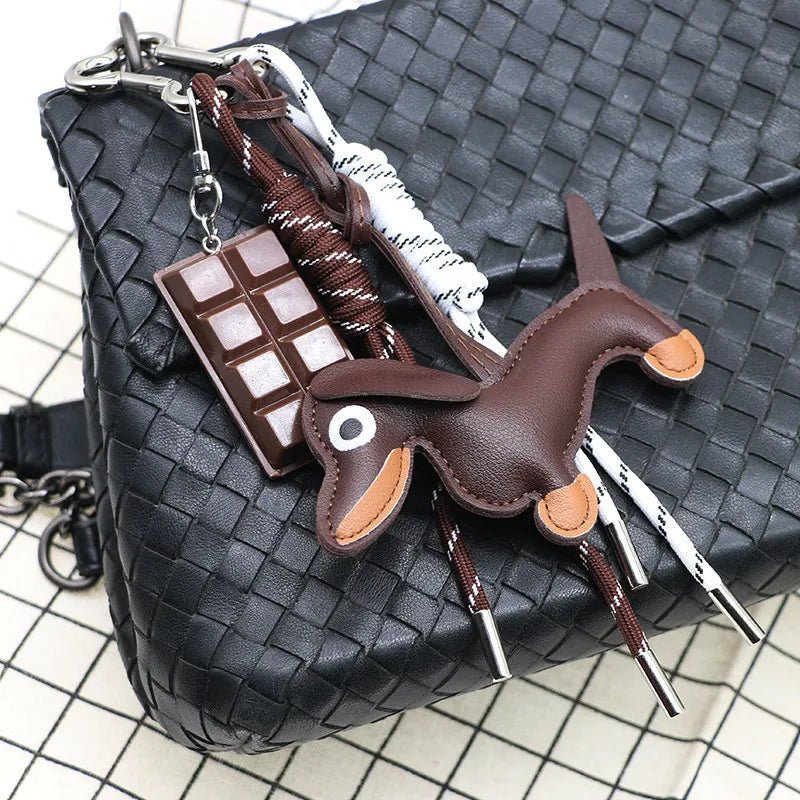 ZEYA - Lola Sausage Dog Keychain Pendant