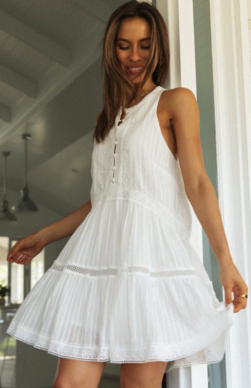 ZEYA - Loredana Boho Sleeveless Mini Dress