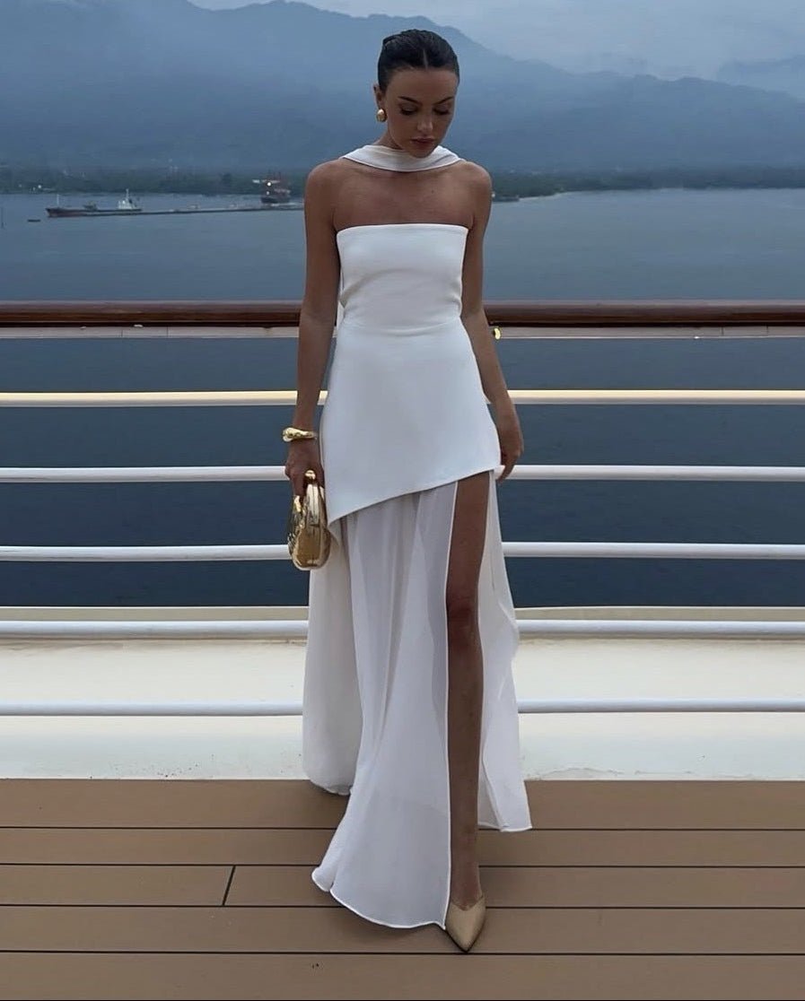 ZEYA - Mary Asymmetric Maxi Dress