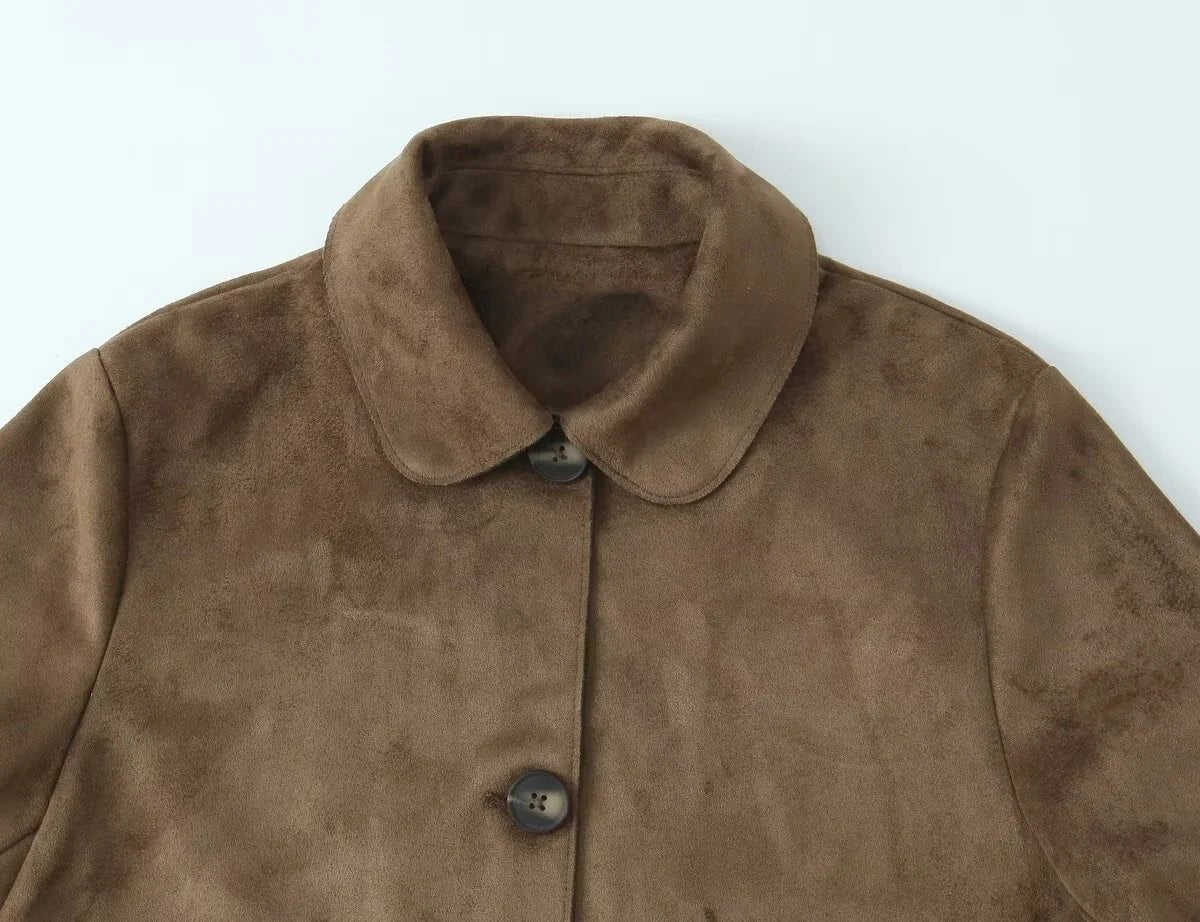 ZEYA - Melissa Suede Blazer Jacket