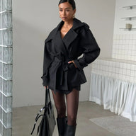 Melody Crop Trenchcoat