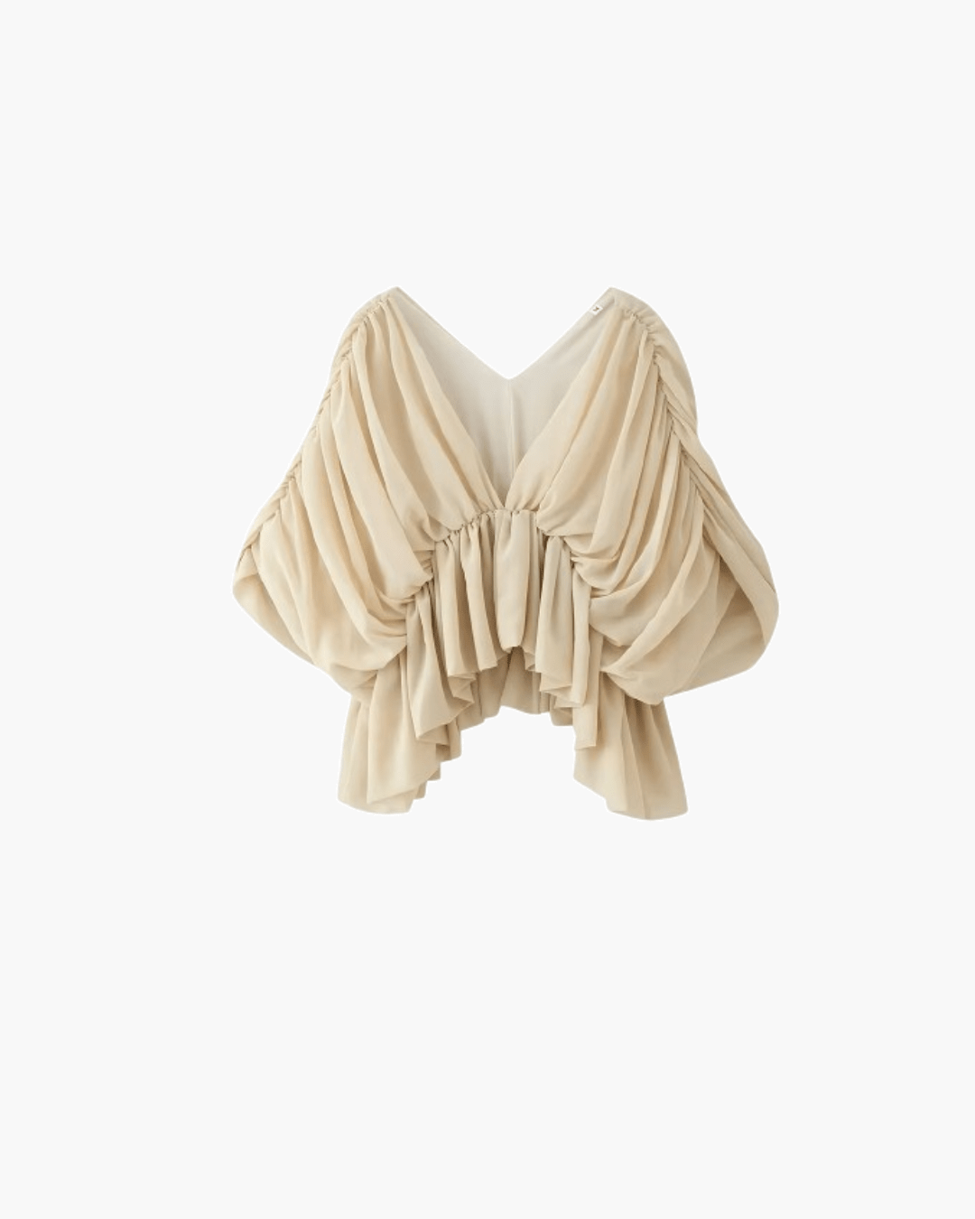 ZEYA - Miriam Draped Chiffon Top