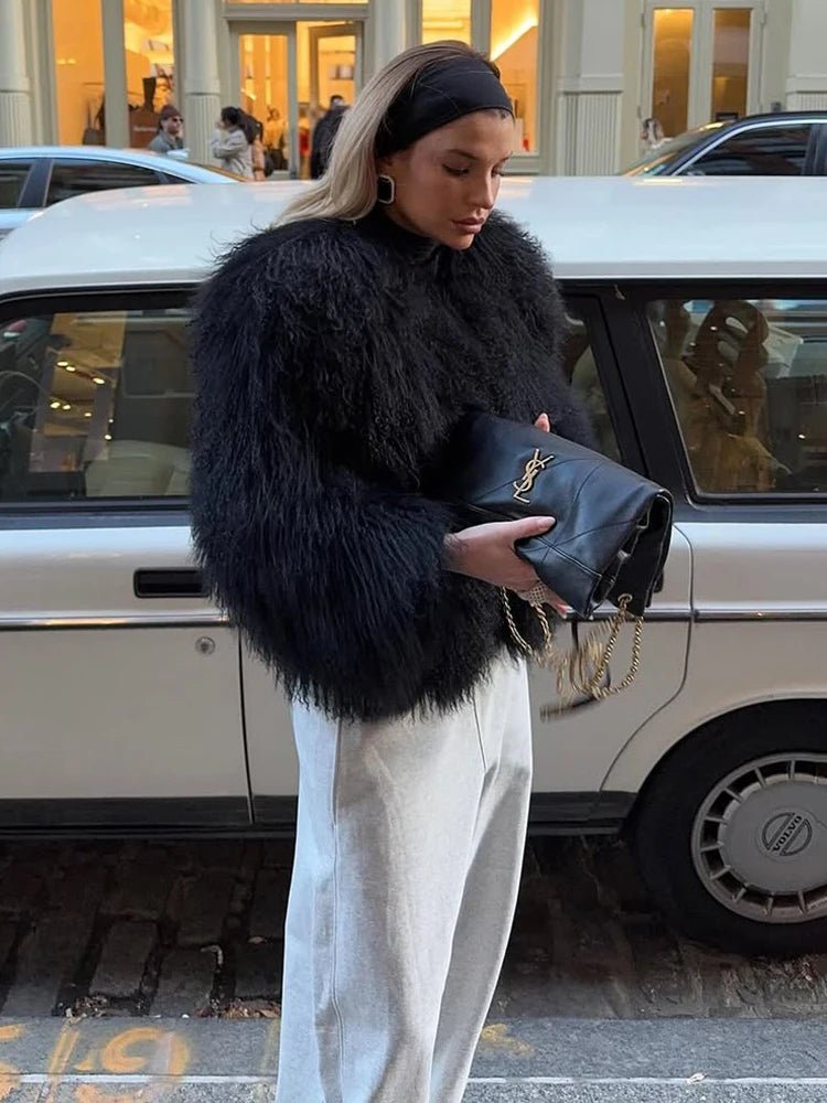 ZEYA - Nadine Short Faux Fur Coat